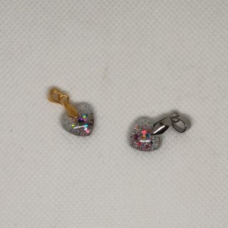 Kettinghanger hartje glitter
